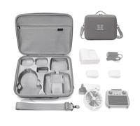 TaoAcc Case for DJI Flip, Portable Waterproof Case for RC-N3/RC 2 Remote Control Batteries Compatibility DJI Flip Fly More Combo, gray, For Flip(RC 2)