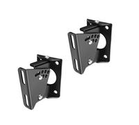 TaoAcc Heavy Duty Speaker Wall Brackets, Universal Speaker Wall-Mount for Samsung/Bose/LG/Yamaha/Teufel Speakers, Adjustable Angle Wall-Mounts, Hold up to 40kg(1 Pair)