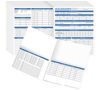 TaoBary Employee Record Folders Employee File Folders 9.5 x 11.5 Inches Personnel Record Organizer for Company Office Recording Confidential Info, Preprinted (25 Pcs)