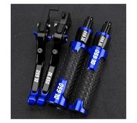 TAOBOZI Brake Clutch Levers 2025 Motorcycle Brake Clutch Levers Handle Bar Hand Grips Ends for Suzuki DL650 DL 650 V-Strom VSTROM(Blue5)
