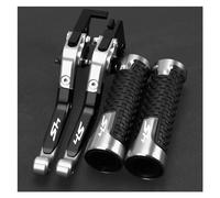 TAOBOZI Brake Clutch Levers Brake Clutch Levers for H&ONDA SH300 SH150 SH125 SH150i SH150i SH 125i 150i Handle Grips Cover(Silver)