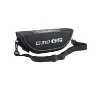 TAOBOZI Handlebar Bag for B-M&W G310GS G310 GS G310R Waterproof and Dustproof Handlebar Storage Bag(Black)