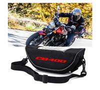 TAOBOZI Handlebar Bag for H&DA CB400SF CB400SB CB400SS CB400 VTEC Handlebar Bag Waterproof Bags(Black2)