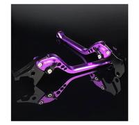 TAOBOZI Motorcycle Joystick Brake Clutch Levers for YAM&AHA XT600 E X K R S XTZ125 XTZ750 XTZ660 Tenere(177mm Purple)