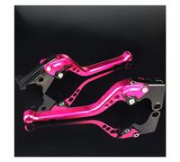 TAOBOZI Motorcycle Joystick for Yam&aha MT-09 YZFR1 R1M R1S YZFR6 Short Long Adjustable Brake Clutch Lever(177mm Pink)