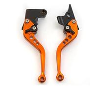 TAOBOZI Motorcycle Joystick for Yam&aha MT 15 MT15 M-slaz 150 2015-2019 Short Long Brake Clutch Lever(147mm Orange)