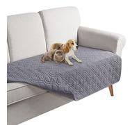 TAOCOCO Reversible Waterproof Sofa Cover: Sofa Bed Cover, Waterproof Furniture Protector Couch Cover, Sofa Slipcovers, Dog Sofa Bed(Pale Grey, 107 * 173CM)