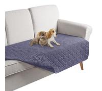 TAOCOCO Reversible Waterproof Sofa Cover,Waterproof Sofa Protector for Kids, Sofa Bed Slipcovers,Dog Couch Cover Protector (Bluish Grey, 107 * 173CM)