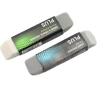 TAODAN 2pcs Sand Eraser School Office Stationery Correction Supplies Sand & Rubber Particles for Erasing Fountain Pen Ball-Point Pen Double Head Remover for Ink/Pencil