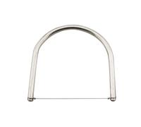 TAODAN 3.03x2.95x0.20 inch Stainless Steel Angle Cutting Modelling Tool Suitable for Ceramic Sculpting Finishing