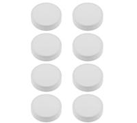 TAODAN 8PCS 70mm White Food Grade Plastic Sealed Storage Lid Regular Mouth Mason Jar Lids Glass Mason Jar Suitable for Freezer and Refrigerator Liquid Storage