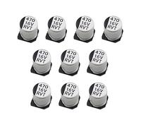 TAODAN Capacitor 10pcs 470uF 16V 20% SMD Aluminium Electrolytic Capacitors