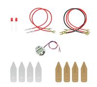 TAODAN Fruit Battery Science Experiment Kit with Electronic Clock and RGB Lighting Suitable for DIY Home Learning Equipment and School Science Projects