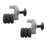 TAODAN Mini Water Filter 2803 3.5x2.8x1.6inch Plastic Submersible Foam Filter Pneumatic Filter Equipment for 0.5-5 Gallon Fish Tanks