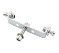 TAODAN U-Shaped Bike Rear Rack Mount Adapter, Steel, Silver