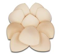 TAOHUA GARDEN 5 Pairs Bra Pads Inserts, Removable, Air Cotton, Foam Sponge, Breathable