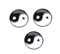 Taoism Eight-diagram Brooch Pin 3pcs Zinc Alloy Badge for Women