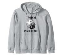 Taoism Inner Peace Daoism Spirituality Enlightenment Zip Hoodie