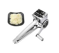 Taoke 304 Stainless Steel Cheese Grater, Manual Rotary Cheese Grinder, Hand-Crank Cheese Shredder for Parmesan, Cheddar, Chocolate, Nuts or Vegetables, Grinder for Kitchen Cooking & Baking