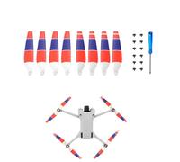 Taoke compatible with 8pcs Low-Noise and Quick-Release 6030F Propellers Mavic Mini 3 Pro (Tricolor)