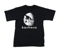 TAOKEBEAR Bauhaus Moon Bela Lugosi Unisex 100% Cotton Short-Sleeve T-Shirts Black M