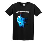 TAOKEBEAR Jeff Beck Wired Unisex 100% Cotton Short-Sleeve T-Shirts Black XXXL