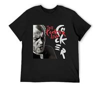 TAOKEBEAR Joe Cocker Live Unisex 100% Cotton Short-Sleeve T-Shirts Black M