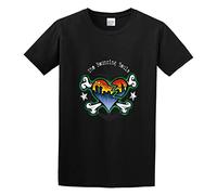 TAOKEBEAR The Bouncing Souls Unisex 100% Cotton Short-Sleeve T-Shirts Black S