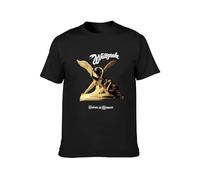 TAOKEBEAR Whitesnake Saints and Sinners ROC Unisex 100% Cotton Short-Sleeve T-Shirts Black XXL
