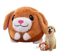 TAOLE Interactive Dog Ball Plush, Moving Toy Automatic Talking Dog Toy Active Rolling Ball Dog Squeaky Toy Shake Bounce Boredom Toys For Pets, Cats, Small And Medium Dogs