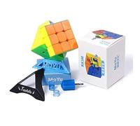 TaoLeLe 3x3 Speed Cube, MOYU RS3M 2021 Maglev Version 3x3 Magic Puzzle Cube Adjustable Elasticity for Smoothly Turning Fast Toys for Magic Cube Enthusiasts