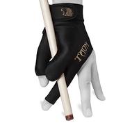 TAOM Midas Billiard Pool Cue Glove - for left or right hand (small, for left-handed (right-handed))