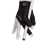 TAOM Midas Ultra Silky Thin Billiards Pool Cue Gloves Right Bridge Glove for Left Handed Player Size Medium (M)