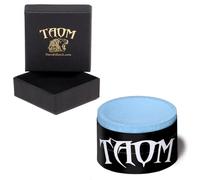 TAOM Pyro Billiard Pool Cue Premium Chalk Blue in Branded Box