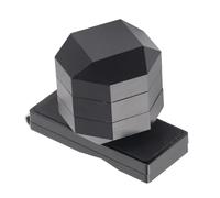 Taom V10 Aluminum Billiard Chalk Holder Magnetic Clip Octagon 3 Layer Box Set Pool Table Accessory for Precision Shots Billiards Sport Outdoor