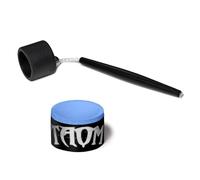 TAOM V10 Billiard Pool Cue Premium Chalk Blue - with Chalk Holder