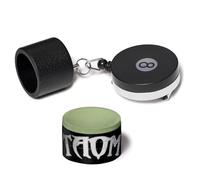 Taom V10 Billiard Pool Cue Premium Chalk Green - with Retractable Chalk Holder