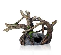 TAOMYPETS Fish Tank Decorations Aquarium Décor Resin Artificial Tree Trunk Root (A)
