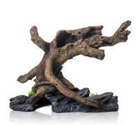TAOMYPETS Fish Tank Decorations Aquarium Décor Resin Artificial Tree Trunk Root (D)