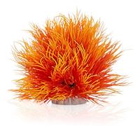 TAOMYPETS Fish Tank Decorations Aquarium Plants Plastic Artificial Décor (Orange)