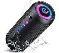 taopodo Portable Bluetooth Speaker with 30W Stereo Sound, 3 EQ Mode & 3 RGB lights, IPX7 Waterproof, 30H Playtime, TWS Wireless Pairing, Outdoor Speaker for Home, Outdoors and Hiking