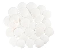TaoQ C 30 PCS Scallop Shells Natural Seashell, 6cm-8cm White Scallop Shells Large Seashells for Crafts Wedding Decor Beach Theme Party, Vase Filler