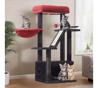 Taoqimiao Cat Scratching Post, 97 cm, 5 Levels, Gothic