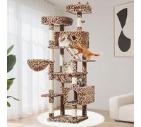 Taoqimiao Cat Tree, 180cm Large Cat Tower for Indoor Cats Tall Cat Tree