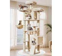 Taoqimiao Cat Tree, 193 CM Tall cat tower Cat Tree for Indoor Cats