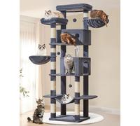 Taoqimiao Tall Cat Tree, 193cm Large Cat Tree for Indoor Cats Cat Tower