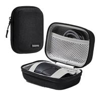 Taoricen Protective Bag Compatible with Logitech GPW / G705 / M750 / Anywhere 3S Mouse, Drop-proof Hard Shell Storage Case (Black)
