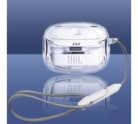 Taoricen Protective Case for JBL TUNE BEAM 2 Headphone, Transparent Drop-proof Cover with Lanyard