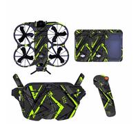 Taoricen Protective Stickers for DJI NEO 2, Personalised Patterns Stylish Protective Film Drone Decals Four-Piece Set Accessories (#2)