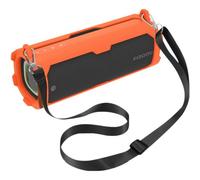 Taoricen Silicone Case + Shoulder Strap for Xiaomi Sound Party, Outdoor Portable Shock-Resistant Silicone Protective Case (Orange)